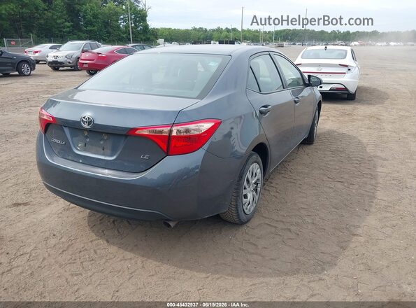 2T1BURHE1JC974255 2018 TOYOTA COROLLA Blue 