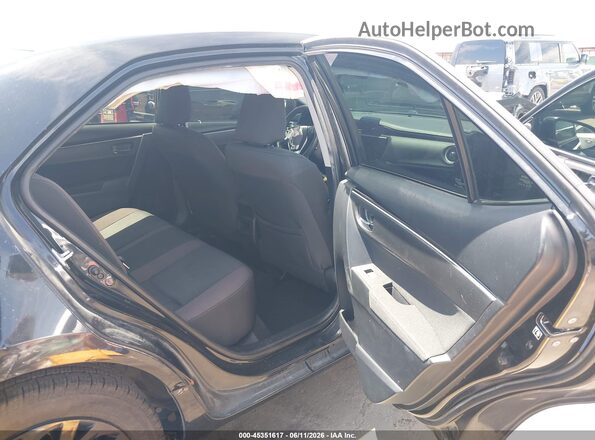 2T1BURHE1JC985062 2018 TOYOTA COROLLA Black Vista de la etiqueta del VIN
