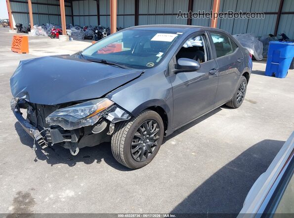 2T1BURHE1JC989211 2018 TOYOTA COROLLA Gray Front left