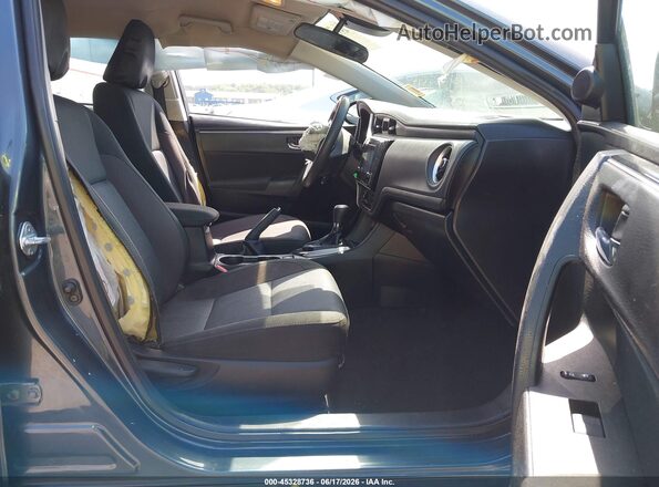 2T1BURHE1JC989211 2018 TOYOTA COROLLA Gray Front interior view