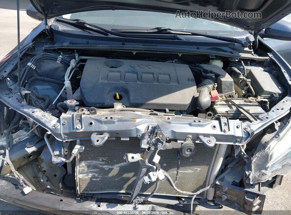 2T1BURHE1JC989211 2018 TOYOTA COROLLA Gray Rear view