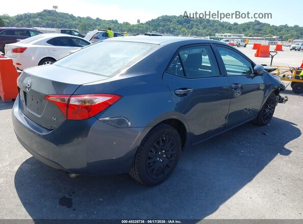 2T1BURHE1JC989211 2018 TOYOTA COROLLA Gray Rear right