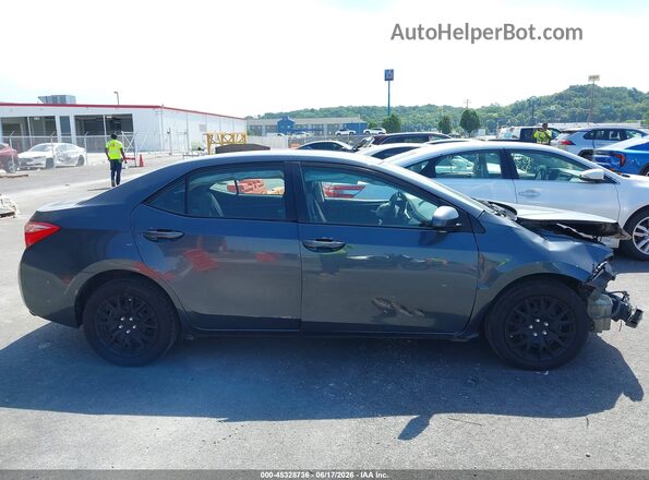 2T1BURHE1JC989211 2018 TOYOTA COROLLA Gray Rear interior view