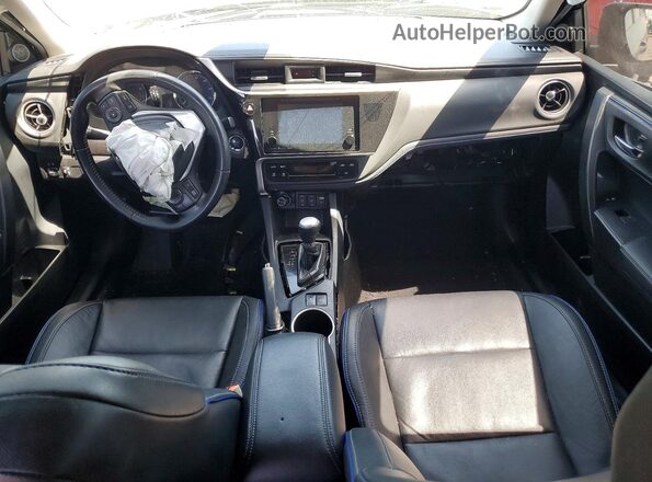 2T1BURHE1KC128824 2019 TOYOTA COROLLA Blue Vista del salpicadero