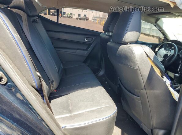 2T1BURHE1KC128824 2019 TOYOTA COROLLA Blue Vista de los asientos traseros