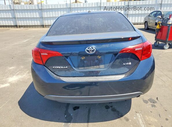2T1BURHE1KC128824 2019 TOYOTA COROLLA Blue Vista trasera