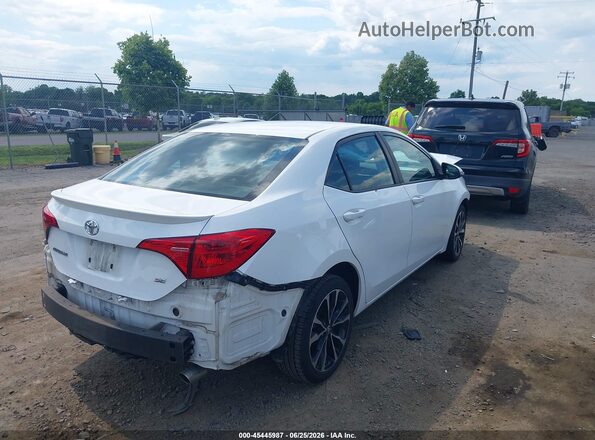 2T1BURHE1KC136549 2019 TOYOTA COROLLA White Trasero derecho