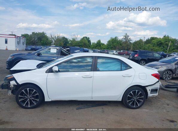 2T1BURHE1KC136549 2019 TOYOTA COROLLA White 