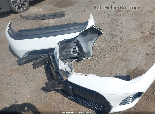 2T1BURHE1KC136549 2019 TOYOTA COROLLA White Vista del cuadro de instrumentos