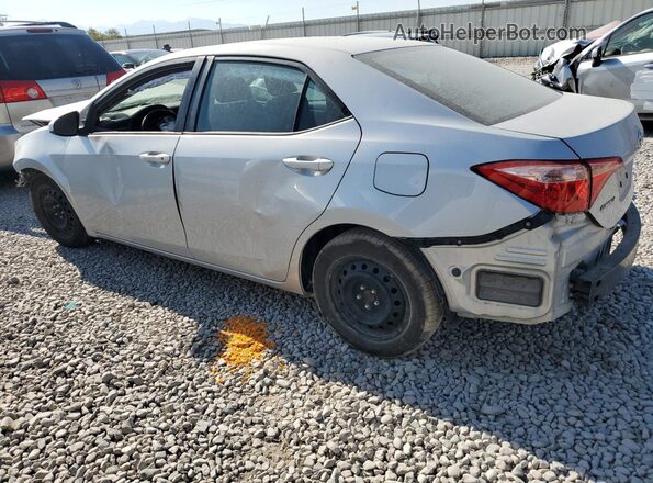 2T1BURHE1KC143663 2019 TOYOTA COROLLA Silver Հետևի ձախ