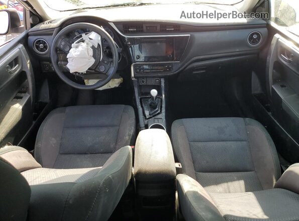 2T1BURHE1KC143663 2019 TOYOTA COROLLA Silver Առջևի վահանակի տեսք