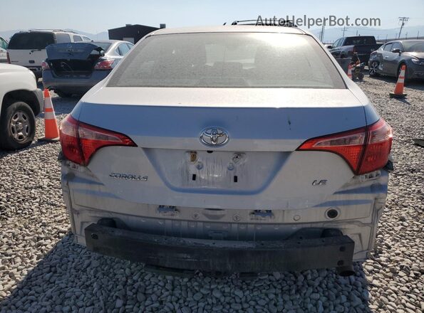 2T1BURHE1KC143663 2019 TOYOTA COROLLA Silver Հետևի տեսք