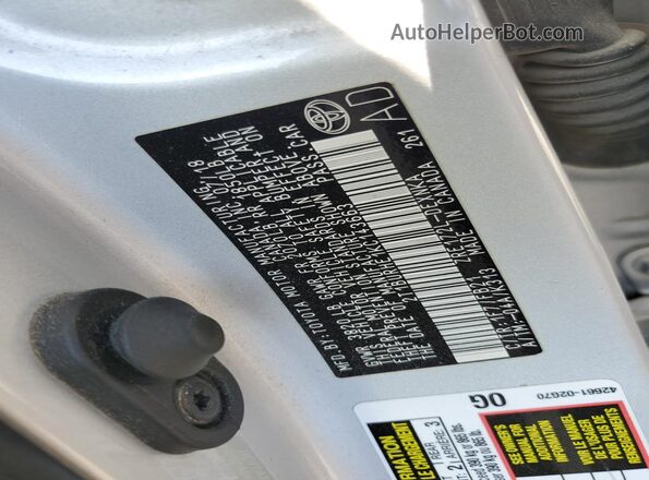 2T1BURHE1KC143663 2019 TOYOTA COROLLA Silver VIN կոդի պիտակի տեսք