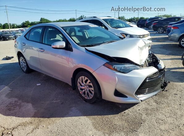 2T1BURHE1KC161578 2019 TOYOTA COROLLA Silver Передня права чверть