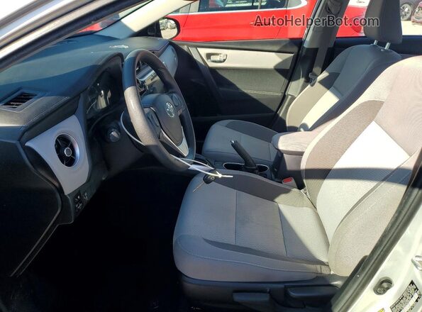2T1BURHE1KC161578 2019 TOYOTA COROLLA Silver Вид салону спереду