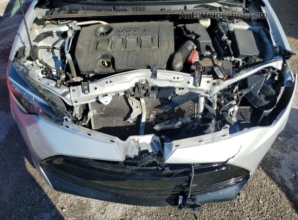 2T1BURHE1KC161578 2019 TOYOTA COROLLA Silver Вид задньої частини салону
