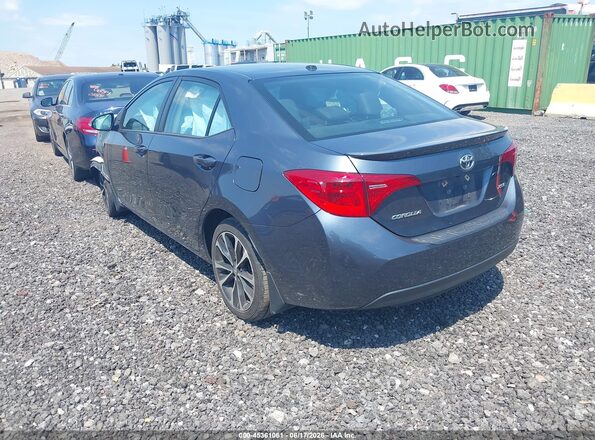 2T1BURHE1KC163752 2019 TOYOTA COROLLA Gray Tył lewy