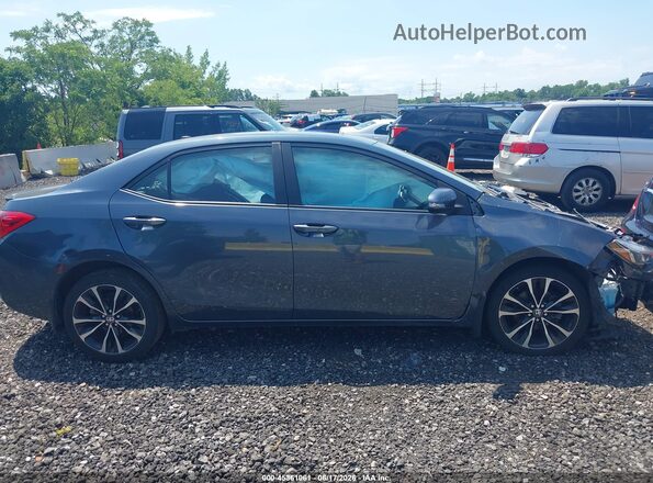 2T1BURHE1KC163752 2019 TOYOTA COROLLA Gray Widok wnętrza z tyłu