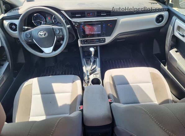 2T1BURHE1KC168367 2019 TOYOTA COROLLA Black Vista interior delantera