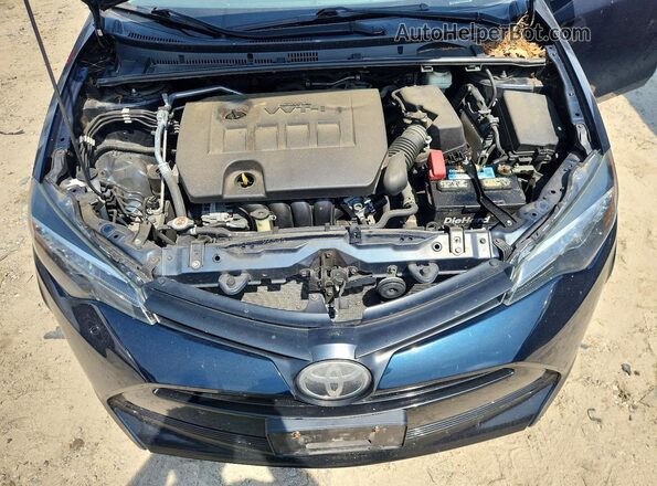 2T1BURHE1KC168367 2019 TOYOTA COROLLA Black Vista de los asientos traseros