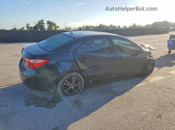 2T1BURHE1KC186285 2019 TOYOTA COROLLA Blue Հետևի աջ