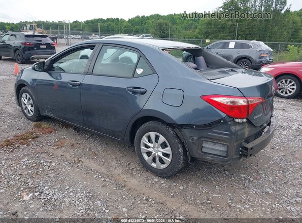 2T1BURHE1KC186884 2019 TOYOTA COROLLA Gray 