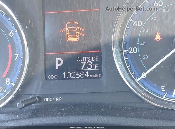 2T1BURHE1KC194287 2019 TOYOTA COROLLA Красный 