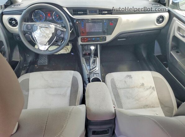 2T1BURHE1KC202615 2019 TOYOTA COROLLA Blue Dashboard view
