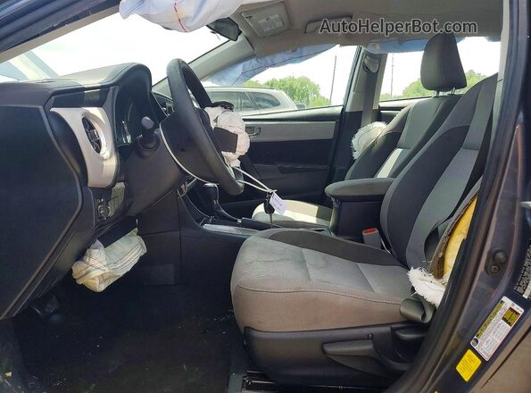 2T1BURHE1KC202615 2019 TOYOTA COROLLA Blue Front interior view