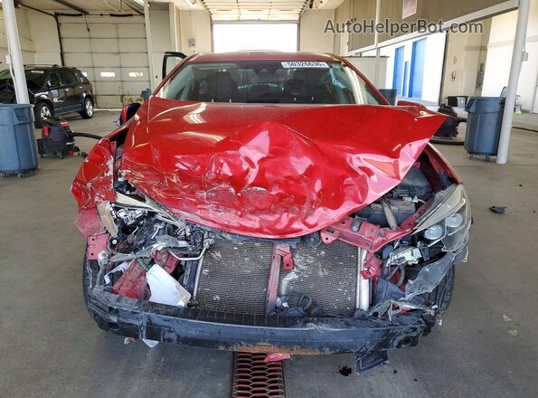 2T1BURHE1KC230222 2019 TOYOTA COROLLA Red Դիմացի տեսք