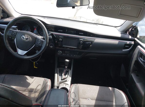 2T1BURHE2GC511386 2016 TOYOTA COROLLA White Вид салону спереду