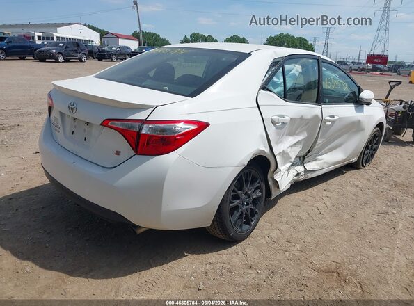 2T1BURHE2GC511386 2016 TOYOTA COROLLA White Задня права чверть