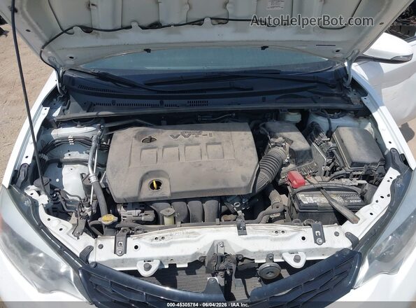 2T1BURHE2GC511386 2016 TOYOTA COROLLA White Вид ззаду