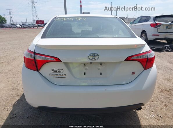 2T1BURHE2GC511386 2016 TOYOTA COROLLA White 