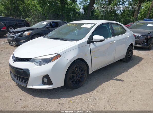 2T1BURHE2GC511386 2016 TOYOTA COROLLA White Передня ліва чверть
