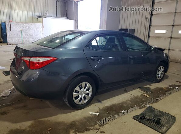2T1BURHE2GC523781 2016 TOYOTA COROLLA Gray 