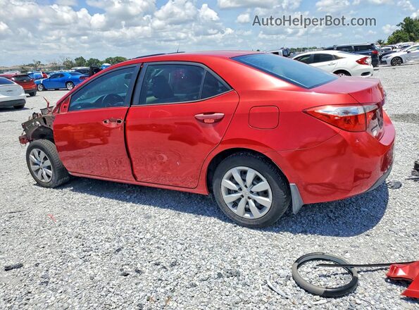 2T1BURHE2GC524333 2016 TOYOTA COROLLA Red 