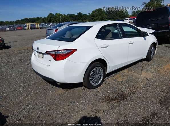 2T1BURHE2GC543965 2016 TOYOTA COROLLA White Հետևի աջ