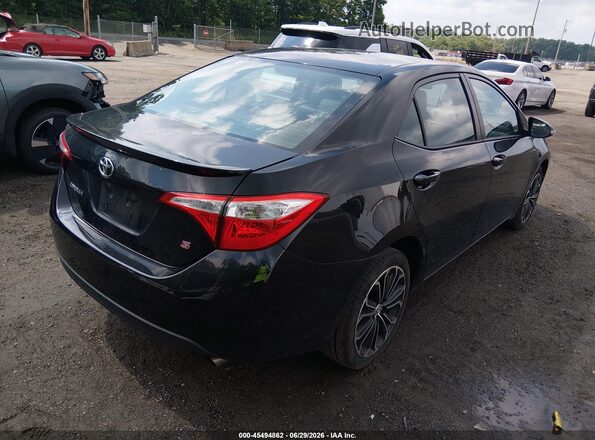 2T1BURHE2GC554836 2016 TOYOTA COROLLA Black უკანა მარჯვენა