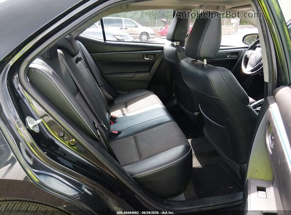 2T1BURHE2GC554836 2016 TOYOTA COROLLA Black VIN კოდის სტიკერის ხედი