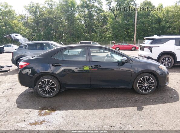 2T1BURHE2GC554836 2016 TOYOTA COROLLA Black უკანა სალონის ხედი
