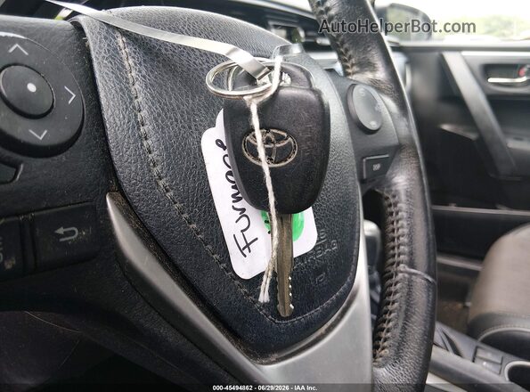 2T1BURHE2GC554836 2016 TOYOTA COROLLA Black წინა პანელის ხედი