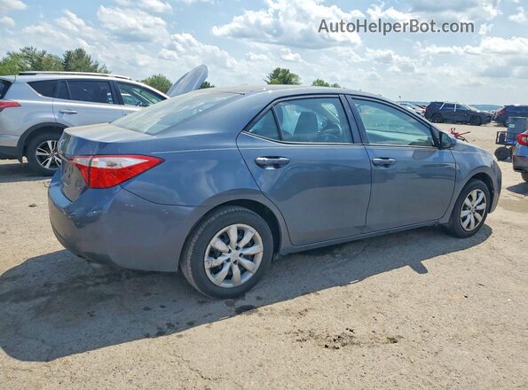 2T1BURHE2GC566954 2016 TOYOTA COROLLA Gray Задня права чверть