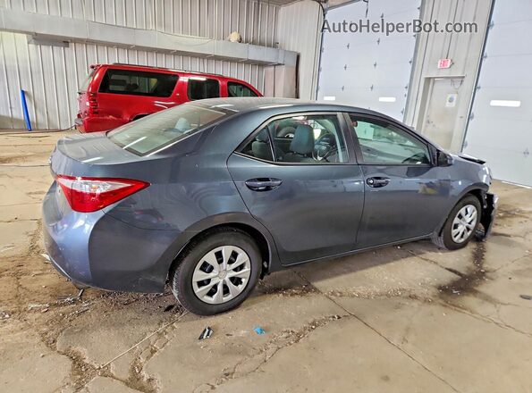 2T1BURHE2GC598318 2016 TOYOTA COROLLA Gray უკანა მარჯვენა