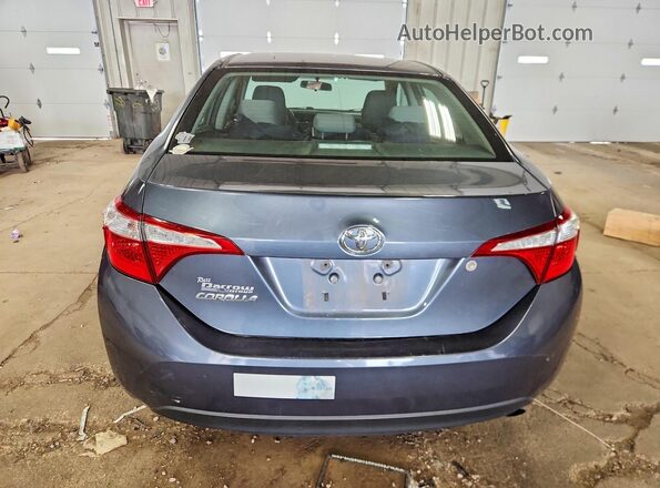 2T1BURHE2GC598318 2016 TOYOTA COROLLA Gray უკანა ხედი