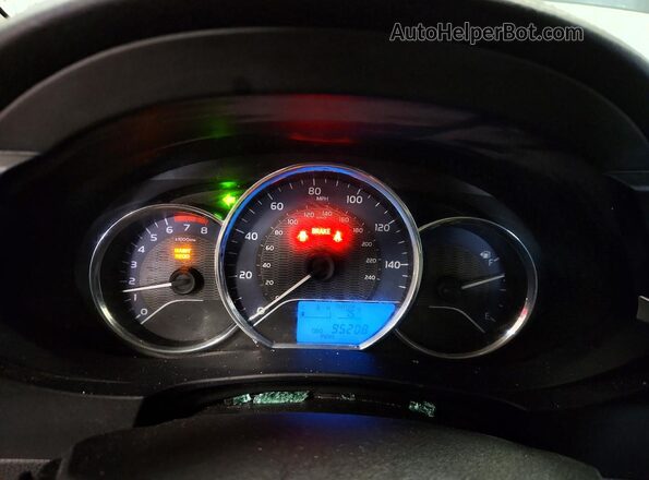 2T1BURHE2GC598318 2016 TOYOTA COROLLA Gray ხელსაწყოთა პანელის ხედი
