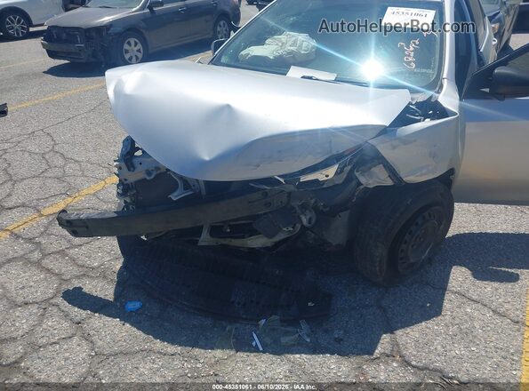 2T1BURHE2GC604280 2016 TOYOTA COROLLA Silver Դիմացի տեսք