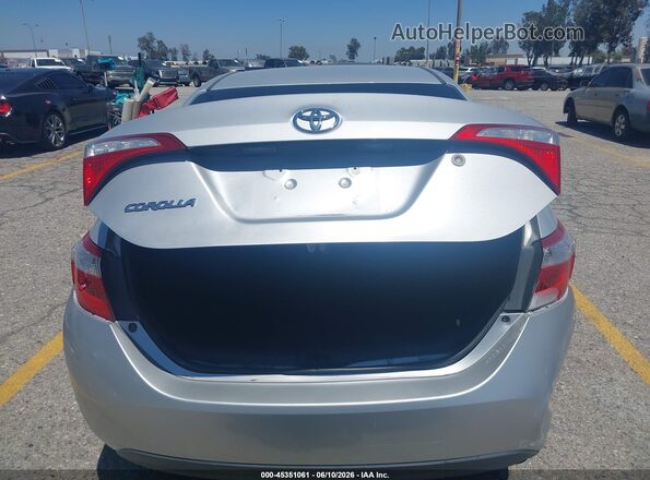 2T1BURHE2GC604280 2016 TOYOTA COROLLA Silver 