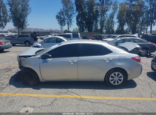 2T1BURHE2GC604280 2016 TOYOTA COROLLA Silver 