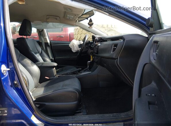 2T1BURHE2GC632600 2016 TOYOTA COROLLA Blue Vista interior delantera